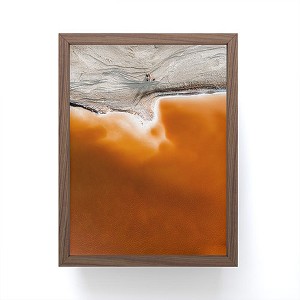 Romana Lilic / LA76 Photography Red Pond in the Baja Desert vol 1 Framed Mini Print - Society6 - 1 of 1