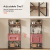 Bestier 60 inch Bakers Rack with Power Outlet, 5 Tiers with Storage - 4 of 4