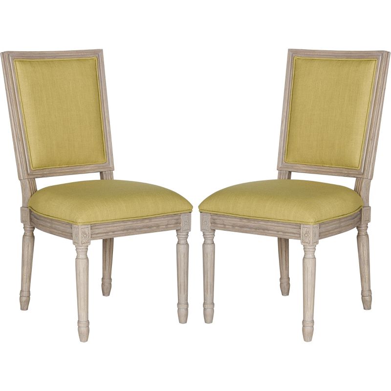 Buchanan 19''H French Brasserie Rectangle Side Chair (Set of 2)  - Safavieh, 1 of 8