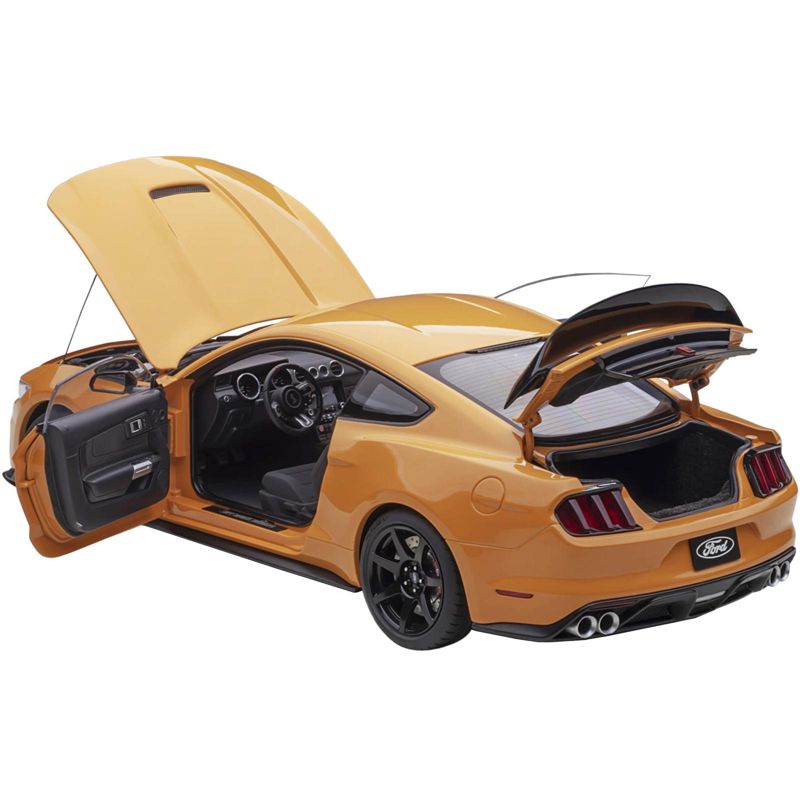 Ford Mustang Shelby GT-350R Orange Fury Metallic 1/18 Model Car by Autoart, 2 of 7
