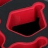 black/red