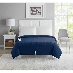 North Star Home Microplush Heated Electric Blanket - 1 of 4