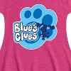 Girls' - Blue's Clues & You! - Blue Clues Paw Logo Fit & Flair Cap Sleeve Dress - 2 of 2