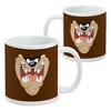 Looney Tunes Taz Face Ceramic Coffee Mug, Novelty Gift Mugs for Coffee, Tea and Hot Drinks, 11oz, White - image 2 of 4