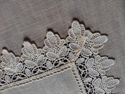 Lace Trimmed Tablecloth : Target