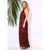 Swimsuits for All Women's High Neck Twist Halter Cover Up Maxi Dress (Plus Sizes Available) - 4 of 4