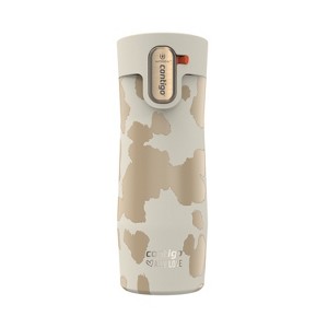 Contigo x Ally Love 16oz West Loop 3.0 Stainless Steel AutoSeal Travel Mug Oat Milk - 1 of 4