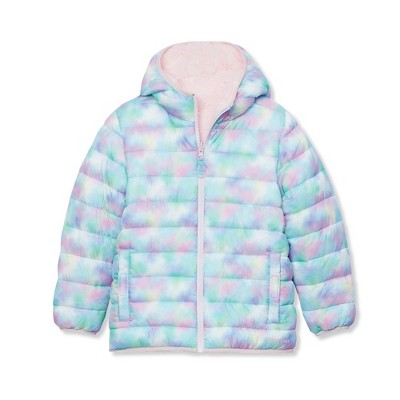 Lands' End Kids Water Resistant Reversible Hooded Jacket