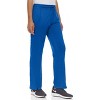 Medichic Women's Scrubs Mid Rise Six Pocket Active Yoga Scrub Pants - 2 of 4