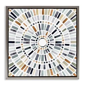 Stupell Industries Abstract Rustic Mosaic Circle, 18" x 18" - 1 of 4