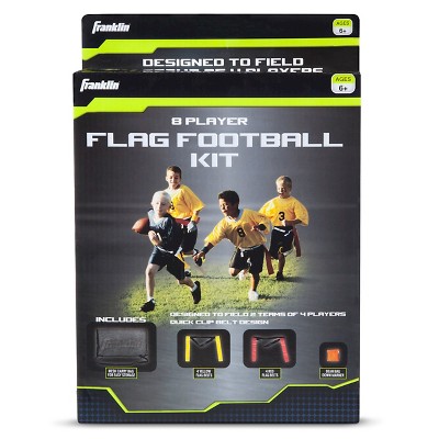 14 Belts 42 Flags 12 Cones & 1 Mesh Carr... 14 Player Flag Football Deluxe Set 