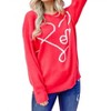 Women's Love Pullover Sweater - And The Why - 2 of 3