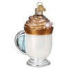 Old World Christmas Blown Glass Ornament for Christmas Tree, Whipped Coffee - 3 of 4
