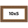 PosterPalooza | Panoramic Classic Gold Picture Frame - UV Acrylic, Foam Board Backing, Hanging Hardware - 2 of 4