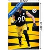 Trends International NFL Pittsburgh Steelers - T.J. Watt 21 Unframed Wall Poster Prints - 3 of 4