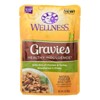 Wellness Gravies with Chicken and Turkey in Gravy Wet Cat Food - Case of 24/3 oz - 2 of 4
