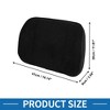 Unique Bargains Car Headrest Neck Seat Cushion Headrest Covers Lumbar Support Set - 4 of 4