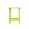 WestinTrends Outdoor HDPE Adirondack Side Table - 4 of 4