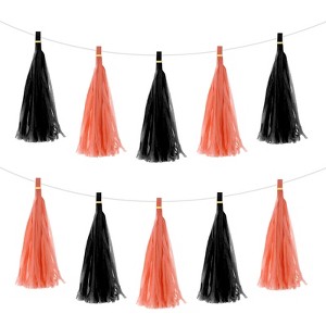 Unique Bargains Party Decoration Reusable Strong Rope Tassel Garland Banner 20 Pcs - 1 of 4