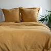 26" x 26" French Linen Euro Pillow with Flange | BOKSER HOME - 2 of 4