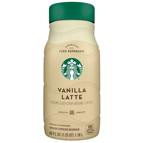 hot vanilla latte starbucks