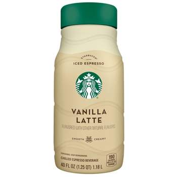 Starbucks Vanilla Latte Iced Espresso - 40 fl oz