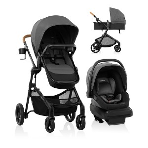 Evenflo Pivot Travel System with LiteMax NXT Infant Car Seat