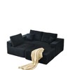 110" Cloud Modular L-Shaped Sectional Sofa with Ottoman & 2 Pillows - 4 of 4