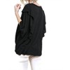 Women's Embroidered Ruffled Sleeve Knot Top - umgee - 3 of 4