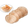 Vintiquewise Set of 5 Natural Bamboo Oval Storage Bread Basket Storage Display Trays - image 2 of 4