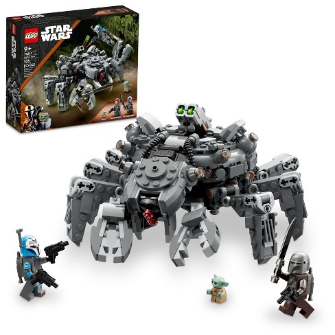 Vælge Faderlig Barcelona Lego Star Wars: The Mandalorian Spider Tank Building Toy Set 75361 : Target