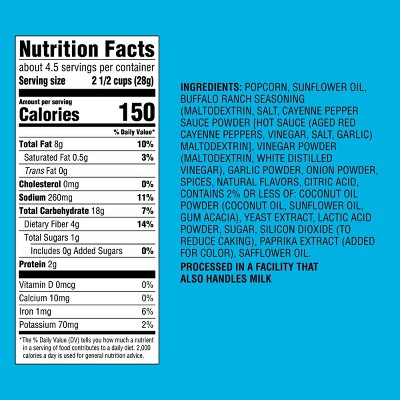 Zesty Buffalo Popcorn - 4.5oz - Good & Gather™