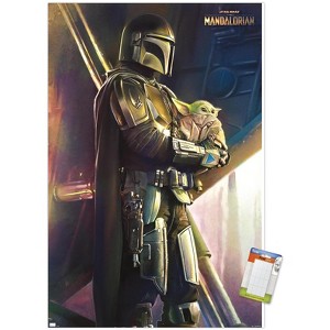 Trends International Star Wars: The Mandalorian - Held Unframed Wall Poster Prints - 1 of 4