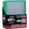 Monster Top Loaders for Trading Cards - 25, 3x4" Clear Hard Plastic Protector w Green Border- Compatible w Yugioh, Sports & More - 2 of 4