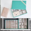 Household Essentials 3pc Stacking Jewelry Trays Seafoam - image 2 of 4