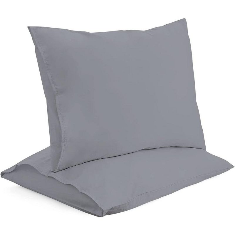 Circles Home Premium Sateen Cotton Blend Envelope Pillowcase - (2 Pack), 1 of 8