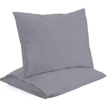 Circles Home Premium Sateen Cotton Blend Envelope Pillowcase - (2 Pack)