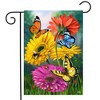 Briarwood Lane Spring Garden Flag 12x18 For Outdoor Butterflies and Daisies For Spring Garden Flag Flags For Outside - 2 of 4