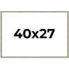 PosterPalooza | Classic Modern Silver Picture Frame - UV Acrylic, Backing Board, Hanging Hardware Included - 2 of 4