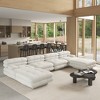 WJShome 6-Piece 146.44" U-shape Large Sectional Sofa with Removable Ottomans for Living Room - 2 of 4