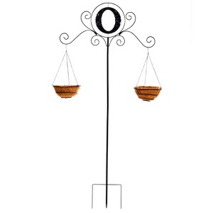The Lakeside Collection Monogram Double Planter Stakes - 1 of 1