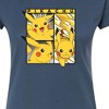 Women's - Pokémon - Pikachu Poses Fitted Graphic T-Shirt - 2 of 3