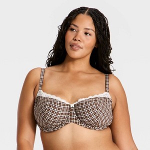 Women's Woven Bra Top - Wild Fable™ Brown XXL : Target