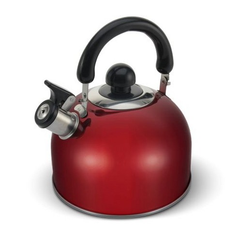 Stove Top Whistling Tea Kettle Stainless Steel Water Boiler Teapot 1.5  Liter