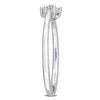 EVERLY JEWELRY | Silver 0.07 CT TW Diamond Fashion Ring - 2 of 4
