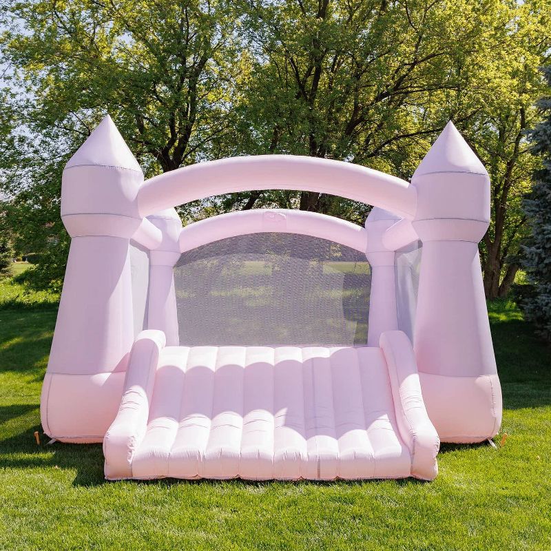 Bounceland Party Castle Cotton Candy Bounce House - Pink, 4 of 9