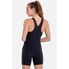Women's Green-Racerback V Neck Shortsie - mono b - 3 of 3