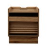 CAVINAS Mid Century Nightstand with Charging Station,Modern Bedside Table with LED lights,Nightstand with 2 Drawers for Bedroom - 3 of 4
