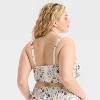 Women's Woven Corset Bra - Colsie™ - 2 of 3