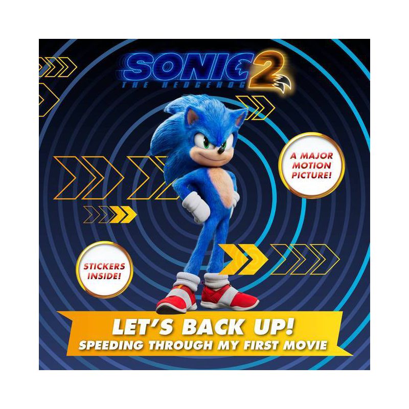 Let's Back Up! Speeding Through My First Movie - (Sonic the Hedgehog) by  Jake Black (Paperback), 1 of 2